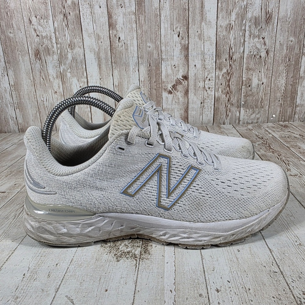 New Balance Fresh Foam 880 v11 Womens‎ 8.5 Grey Blue Running Shoes W880A11